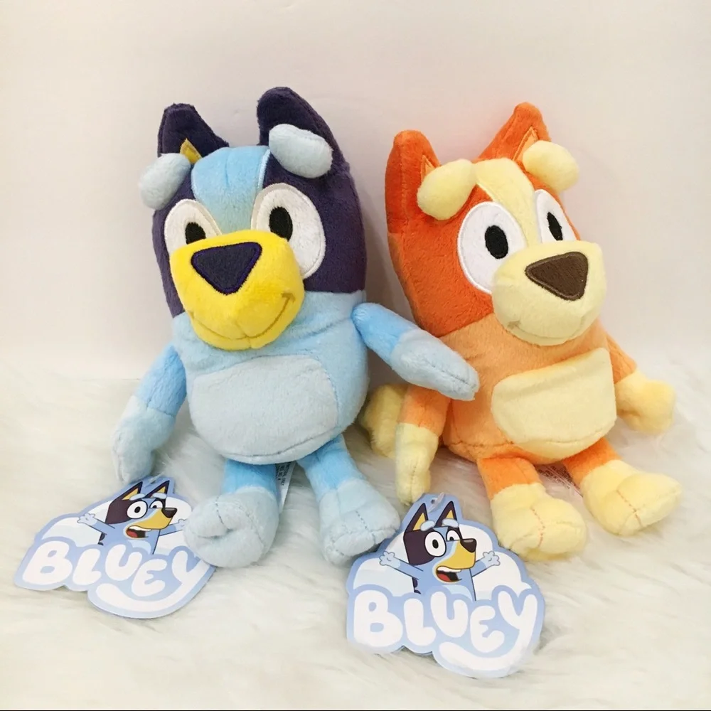 New NWT Bluey & Bingo Small 2020 Original Release Plush Set Pair Toys‎